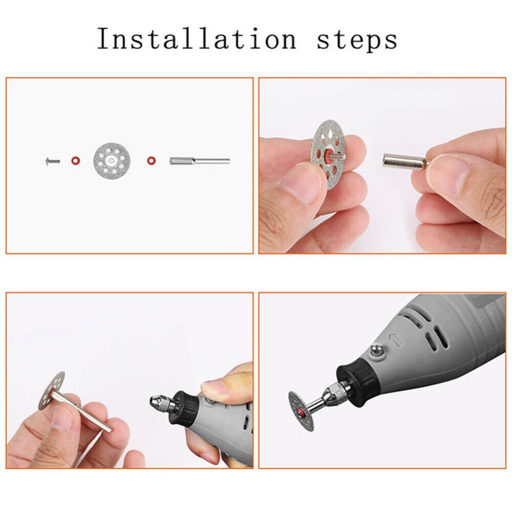 Jeu de 60/40/32/30/12/7/6 disq - Cordless Rotary Tool Kit Accessories avis et prix