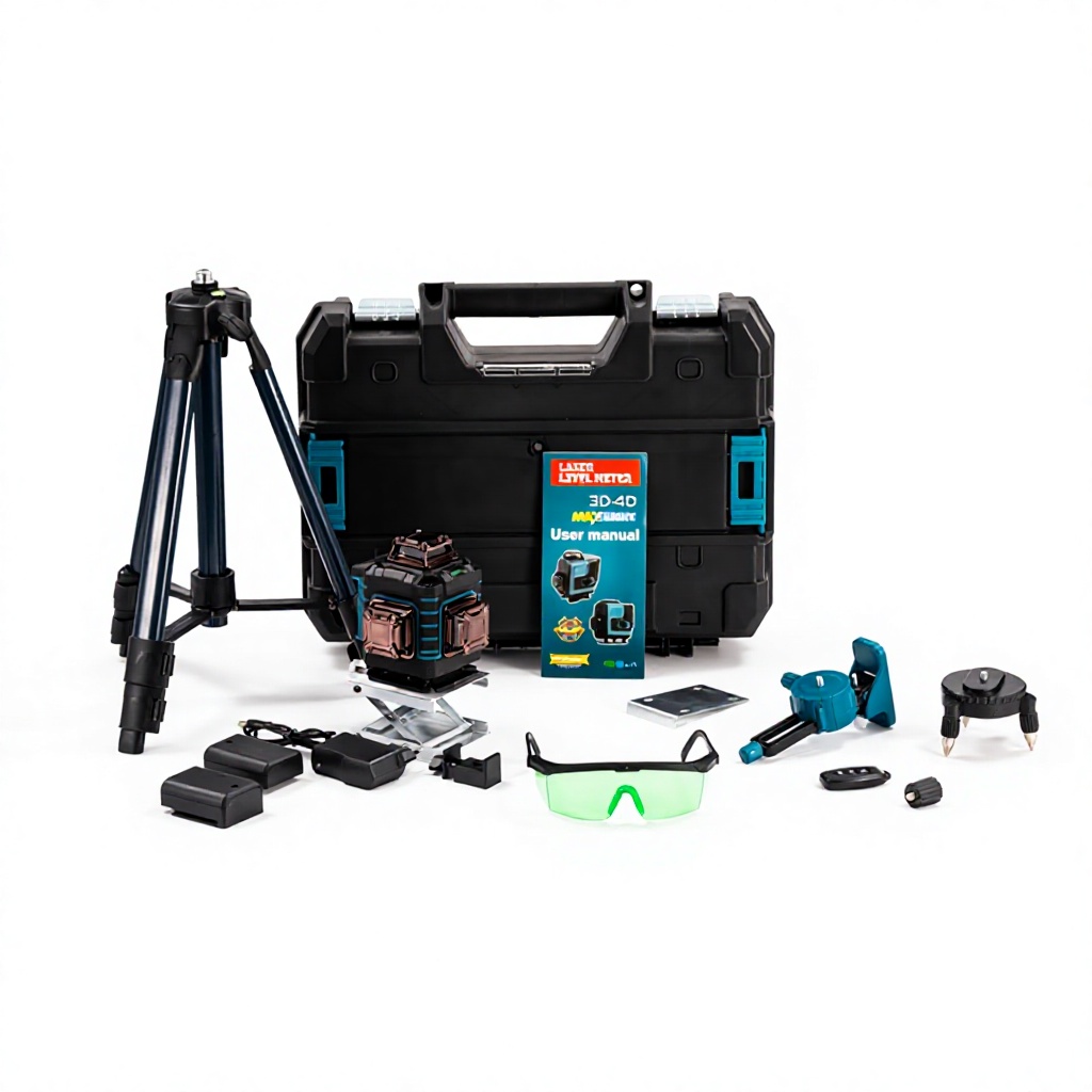 Niveau laser vert 4D à 16 lign - Laser Level 16 Lines 4D Green avis et prix