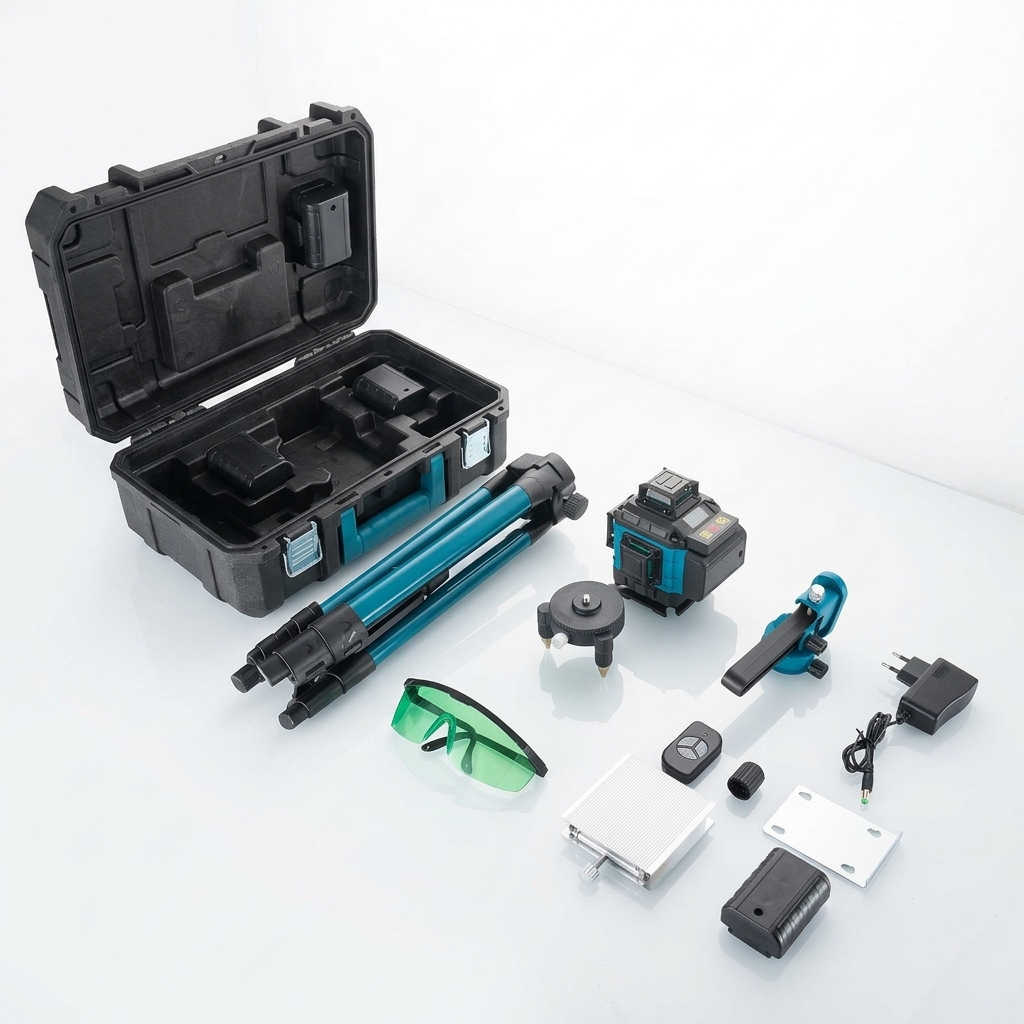 Niveau laser vert 4D à 16 lign - Laser Level 16 Lines 4D Green avis et prix