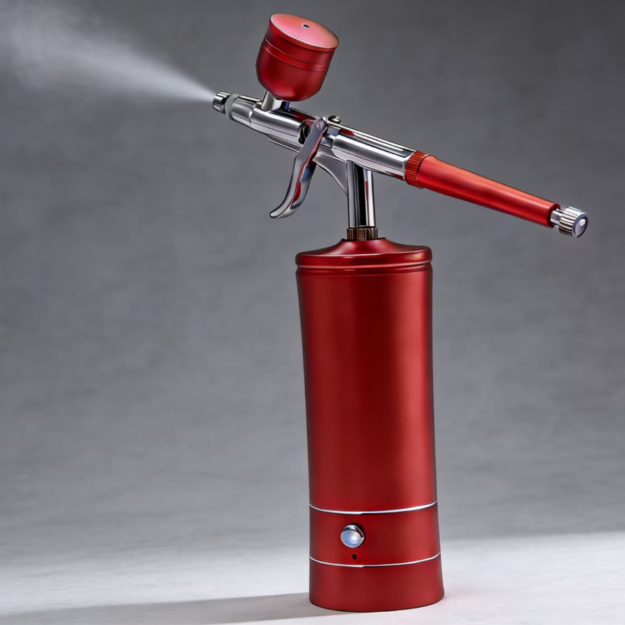 Aérographe sans fil rechargeab - Airbrush Kit With Mini Compressor avis et prix
