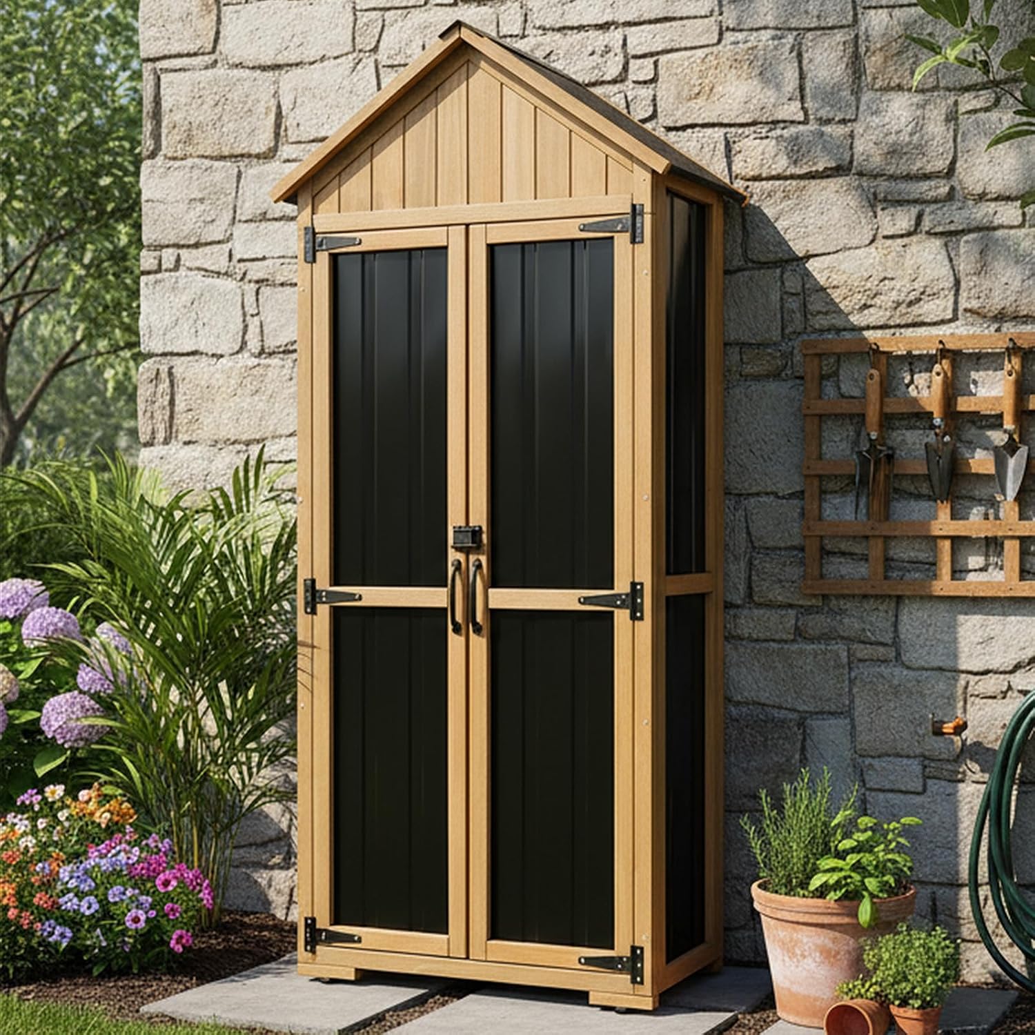 Armoire de rangement extérieur - Garden Tools avis et prix